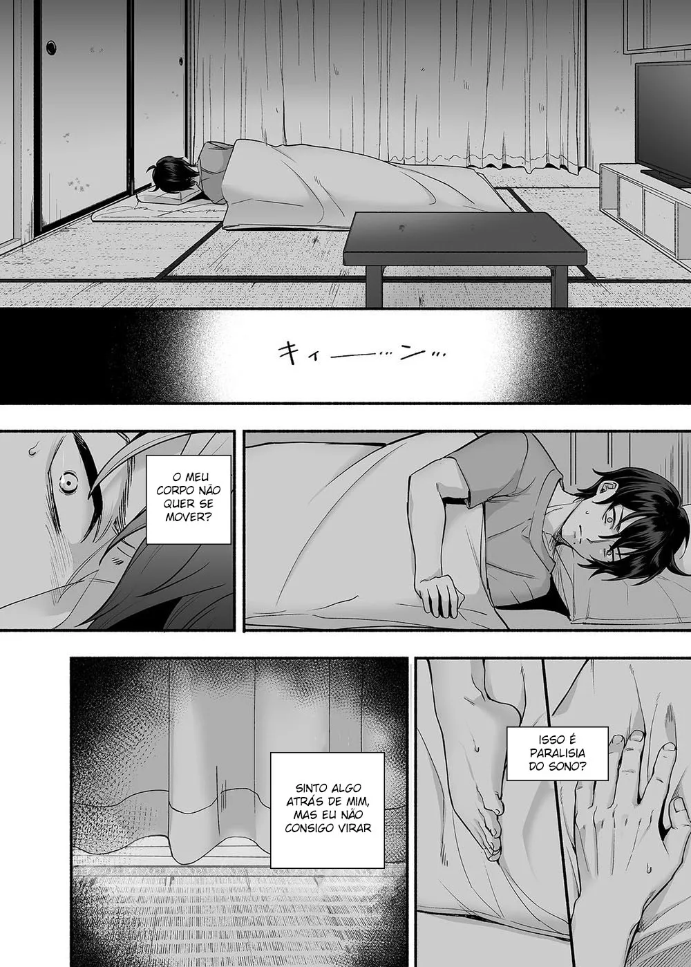 Danshoku Rei no Sumu Apart ~Nonke no Ore ga Mienai Nanika o Hamerarete Mesuiki nanka Suru Wakenai~ | The Apartment in which the Ghost of Sodomy Lives | Page 7