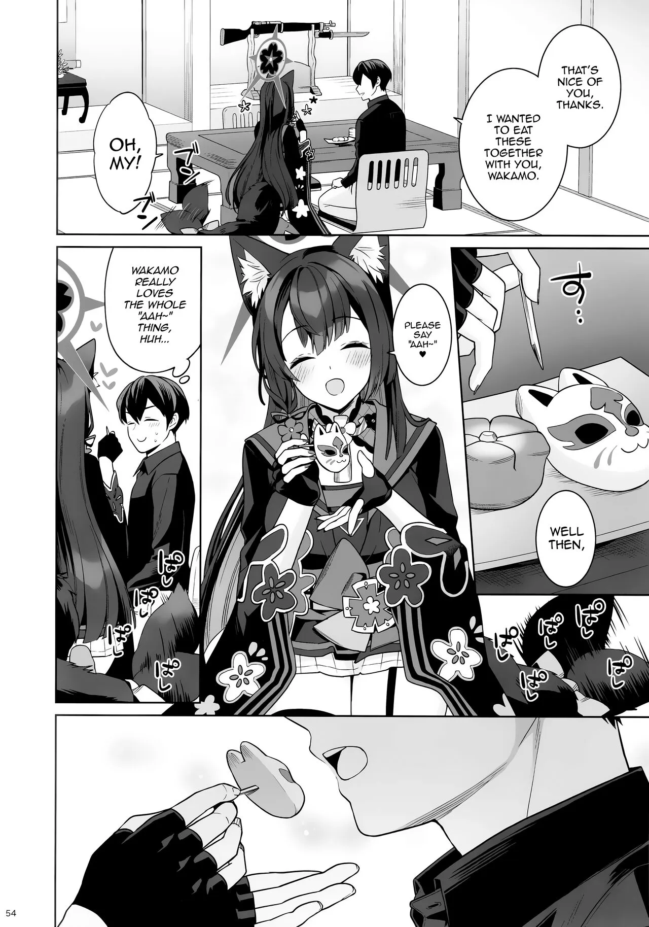 Junjou Renjou Hatsujou Kitsune | Pure♥Lovestruck♥Fox in Heat | Page 52