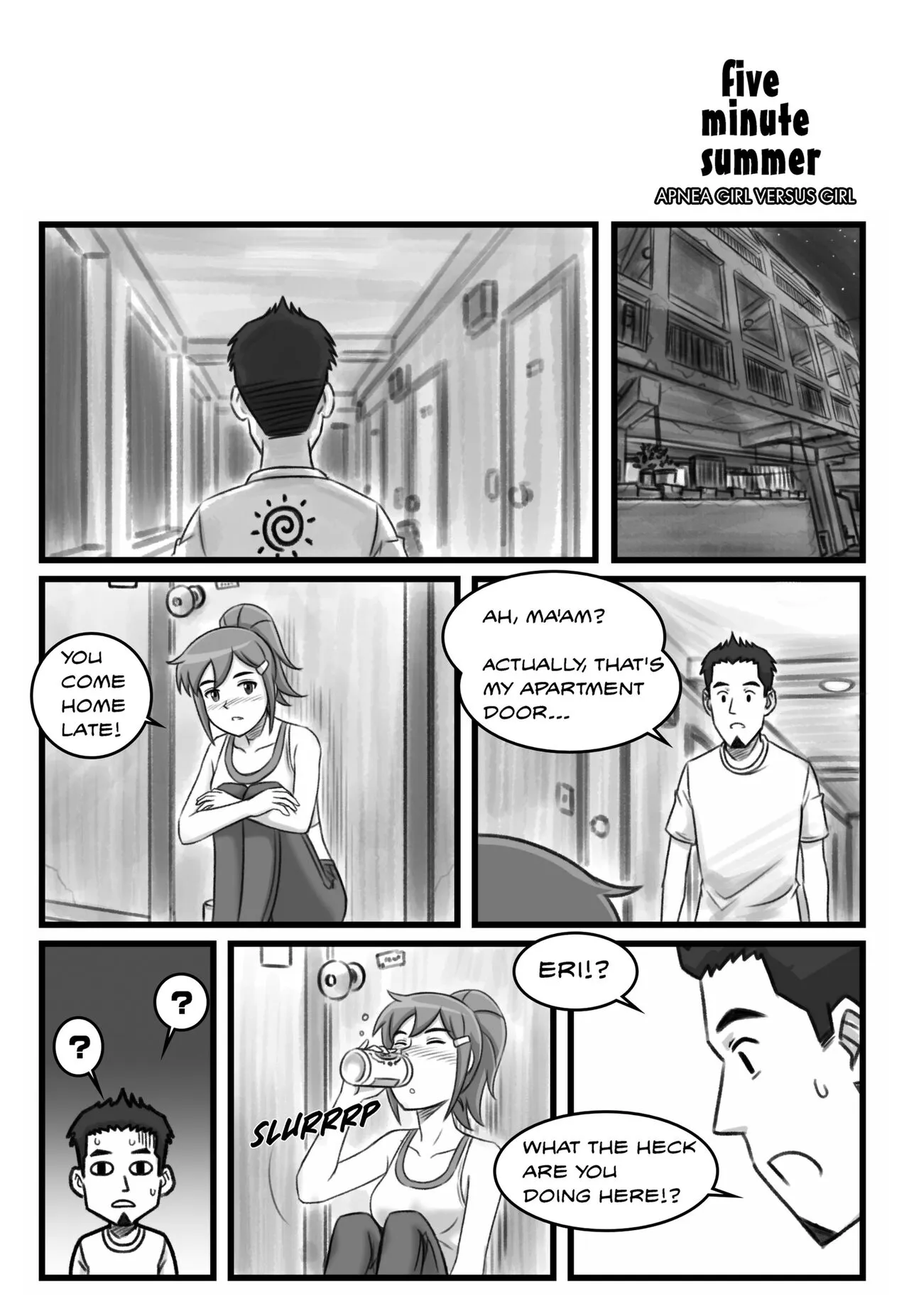 Apnea Girl Versus Girl | Page 108