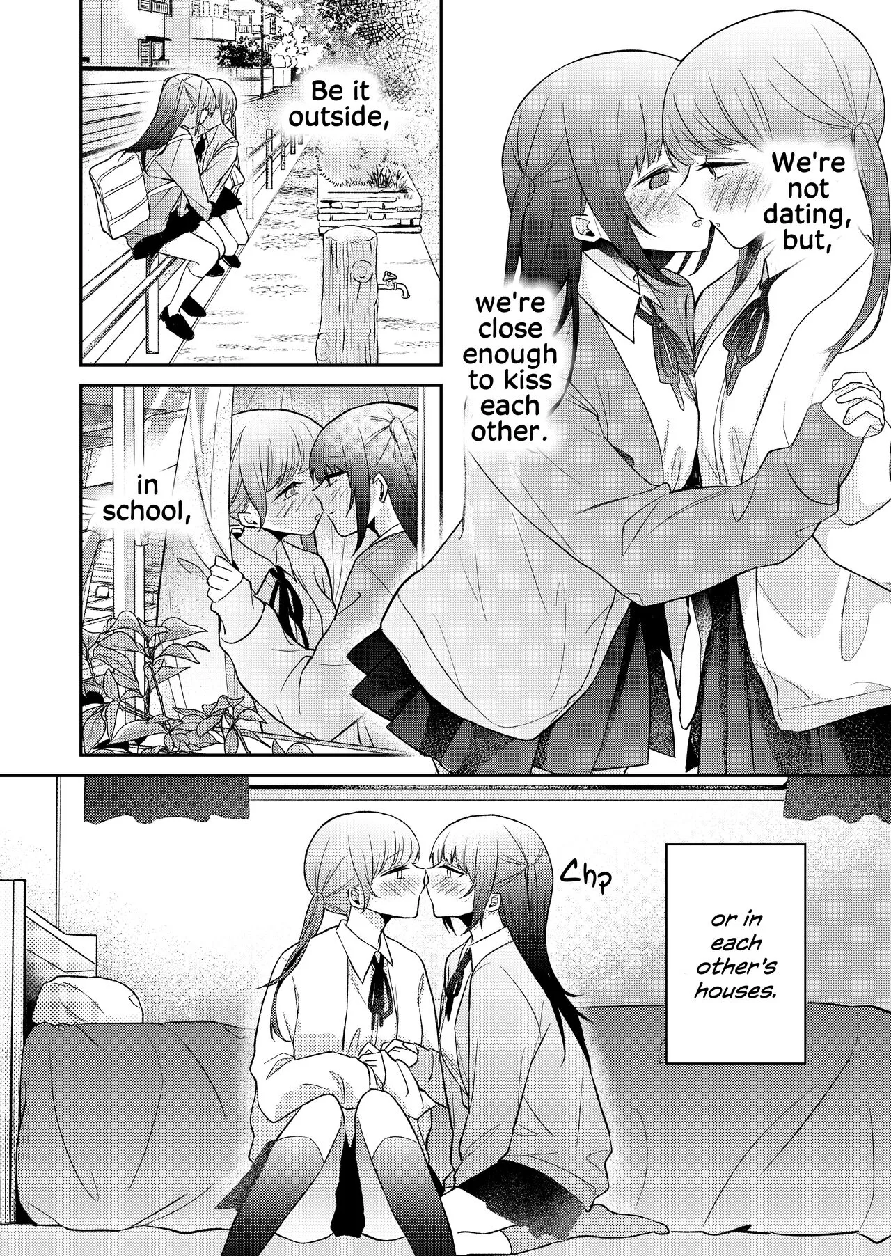 Tsukiattenai Futari ga Ofuro de  Ecchi na Koto Suru Hanashi |  A Story of Two Girls Who Are Not Dating Having Sex in the Bath | Page 2