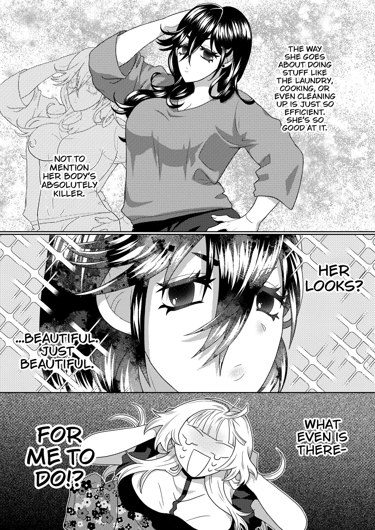 I Want To Please My Futanari Childhood Friend | Page 7