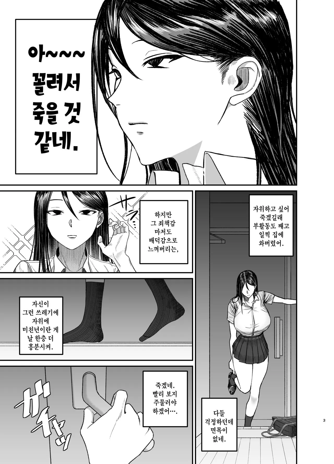 Ane de Shikoru Otouto to Onaritai Ane ga Souguu shita Kekka | 누나로 딸치는 동생과 자위 마려운 누나가 조우한 결과 | Page 3