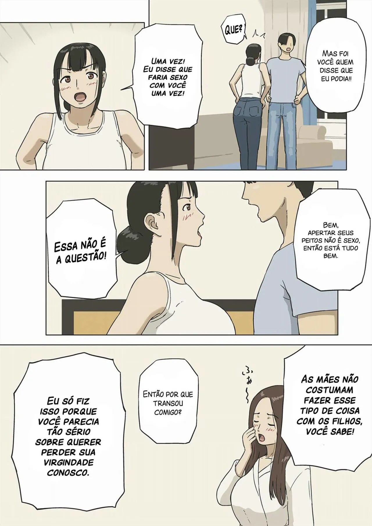 Share 2 Kaa-san tte Muriyari Saretari Suru no Suki na no? | Share 2: A mãe gosta de sexo a força? | Page 12