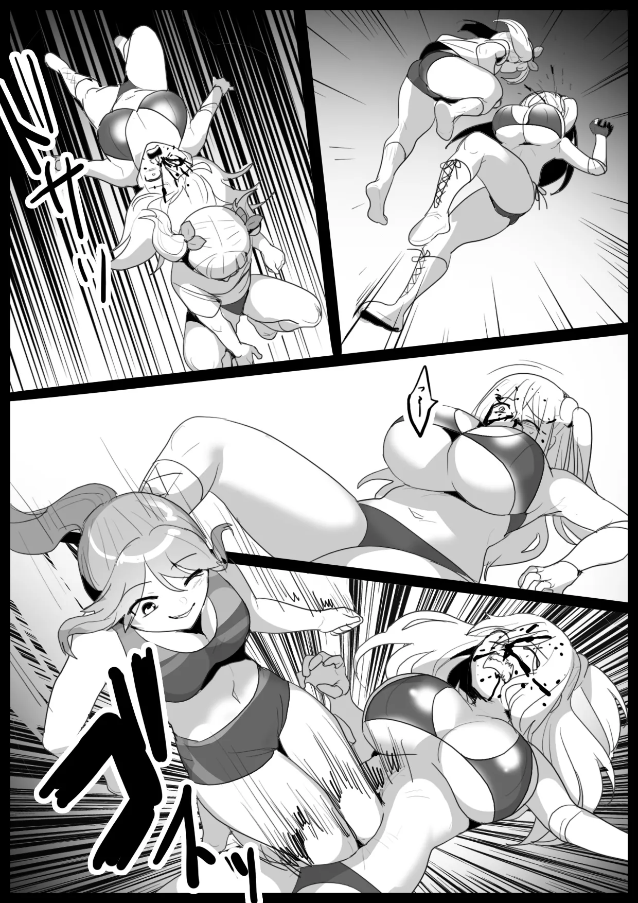 Girls Beat! Plus -Saki vs Ayu & Rie- | Page 5