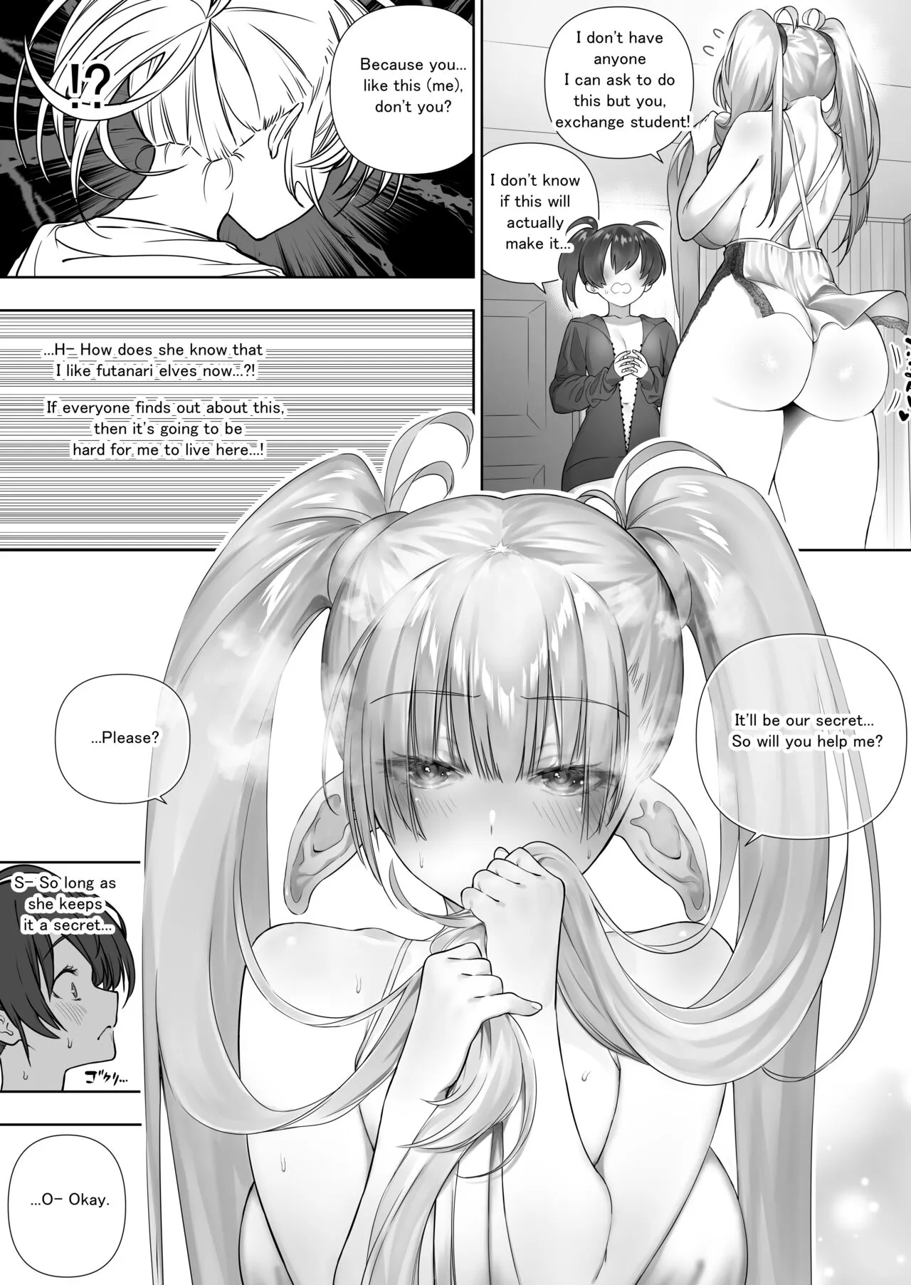 Futanari no Elf | Page 159