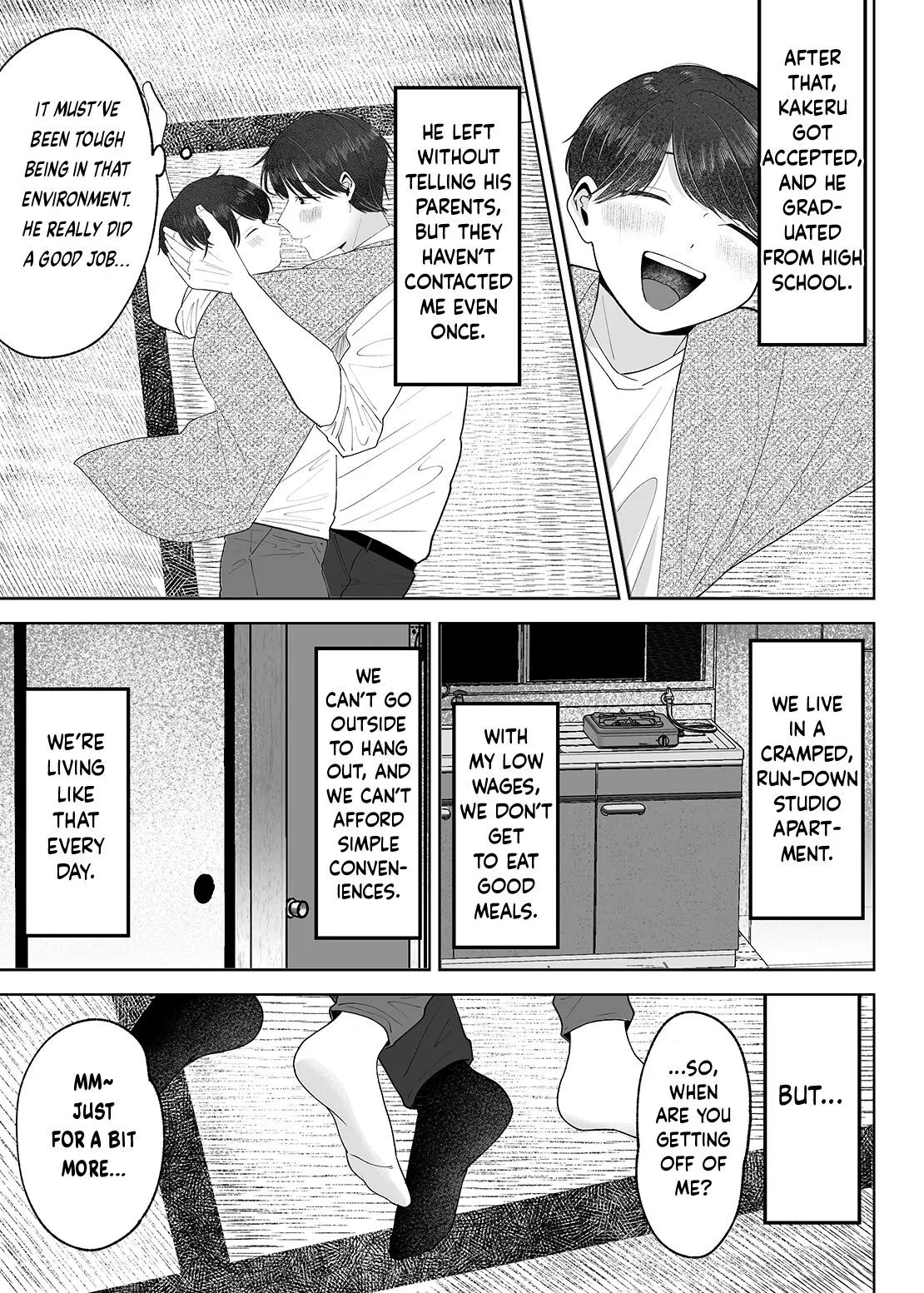 Itoko to Issho ni Orusuban ~Fubin Shounen to Doutei Daigakusei no Isshuukan~ | Staying at Home With My Cousin ~A Pitiful Boy and a Virgin University Student’s One Week Together~  {Choco Nanana} | Page 68