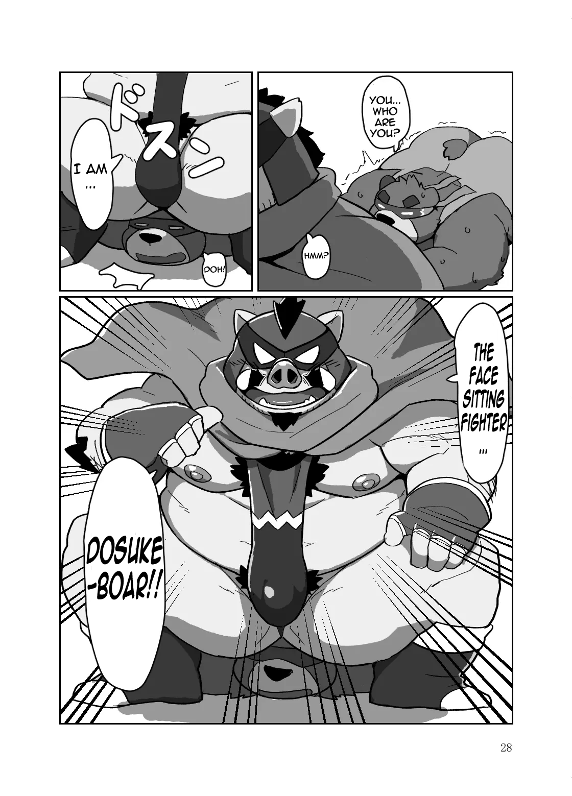 Roshutsu Hentai Dosukebear| Exhibitionist Pervert Dosukebear | Page 27