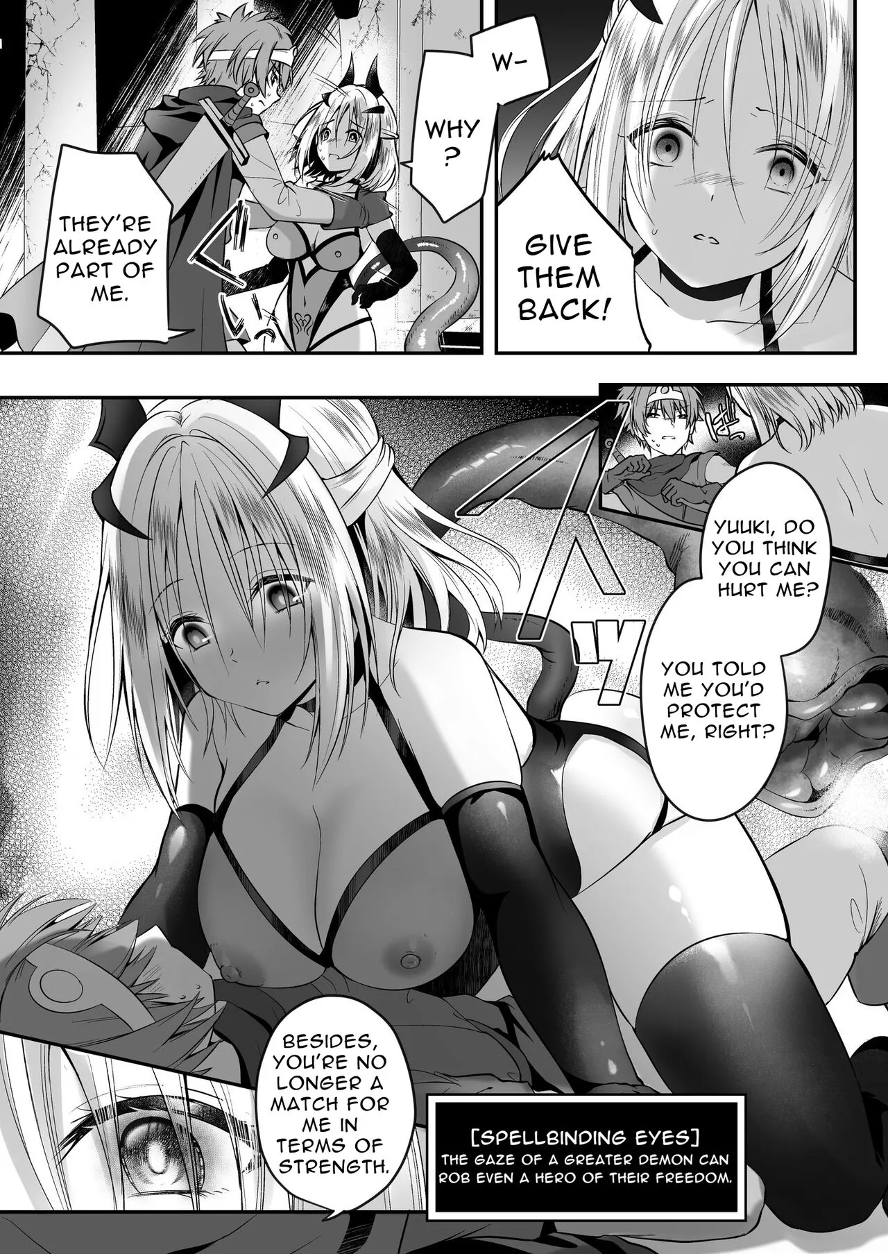 Yami Ochi Sister no Marunomi Kairaku Osen ~NTR Shi ni kuru Yatsu Zenin Marunomi Sureba Watashi no Kachida yo ne~ | Vore Pleasure Contamination of a Darkly Corrupted Cleric | Page 19