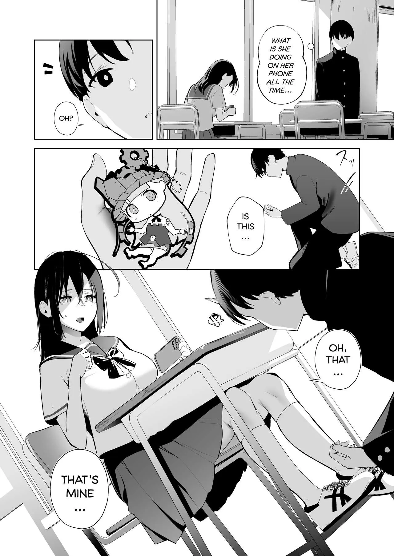 Kamikazari ~Boku no Downer-kei Kanojo ga Class no Kyokon DQN ni Me o Tsukerareta Hanashi~ | Hair Ribbon - How My Reserved Girlfriend Was Targeted By A Big-Cocked Fuckboy In My Class. | Page 4