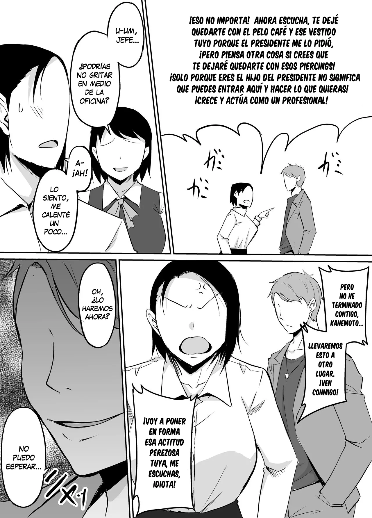 Akogare no Onna Joushi ga Douryou no Charao ni Otosareru Hanashi | Page 6