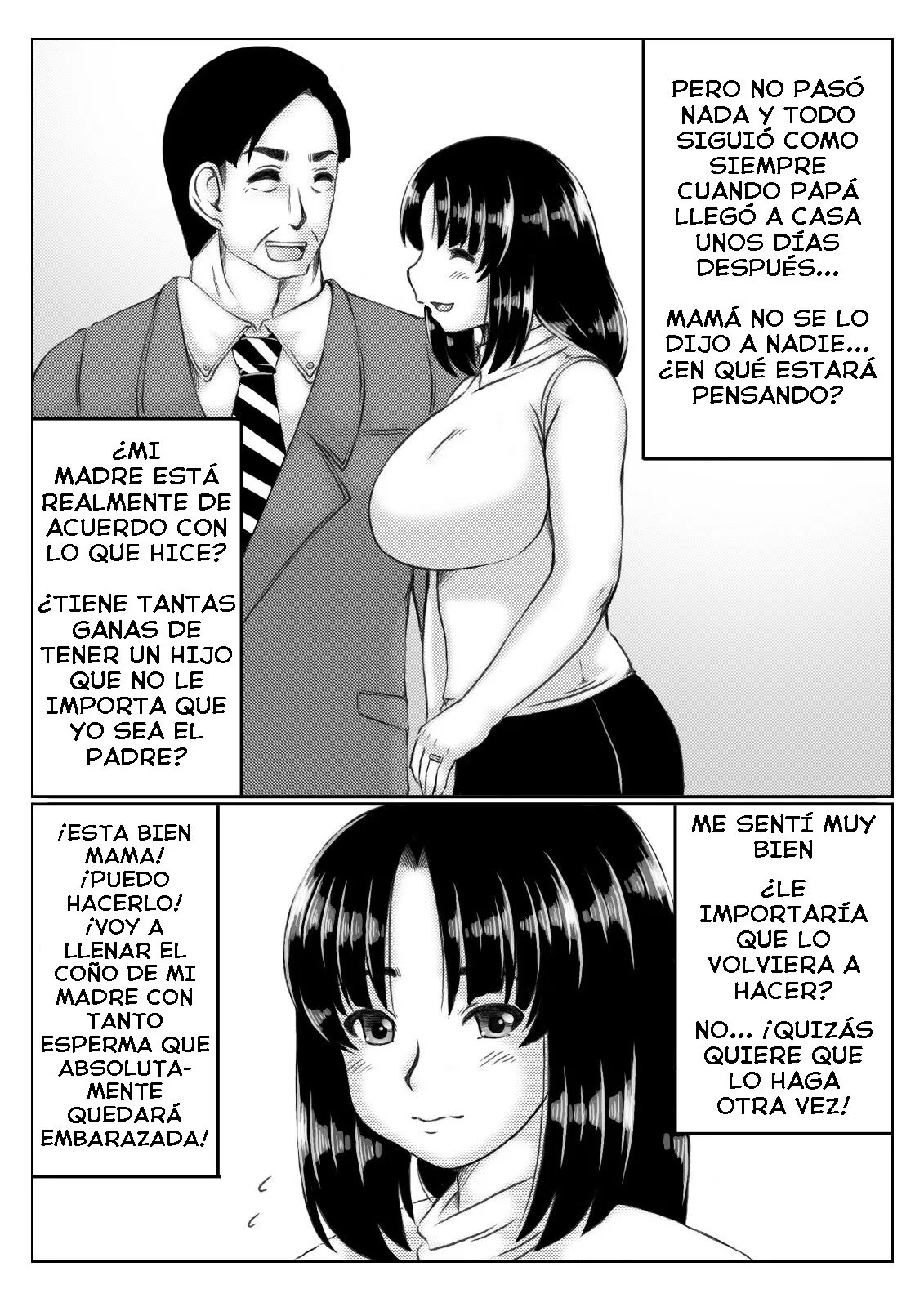 Gibo to Boku no Ninkatsu Keikaku | Mi Plan de Embarazo Para Mi Madre | Page 6