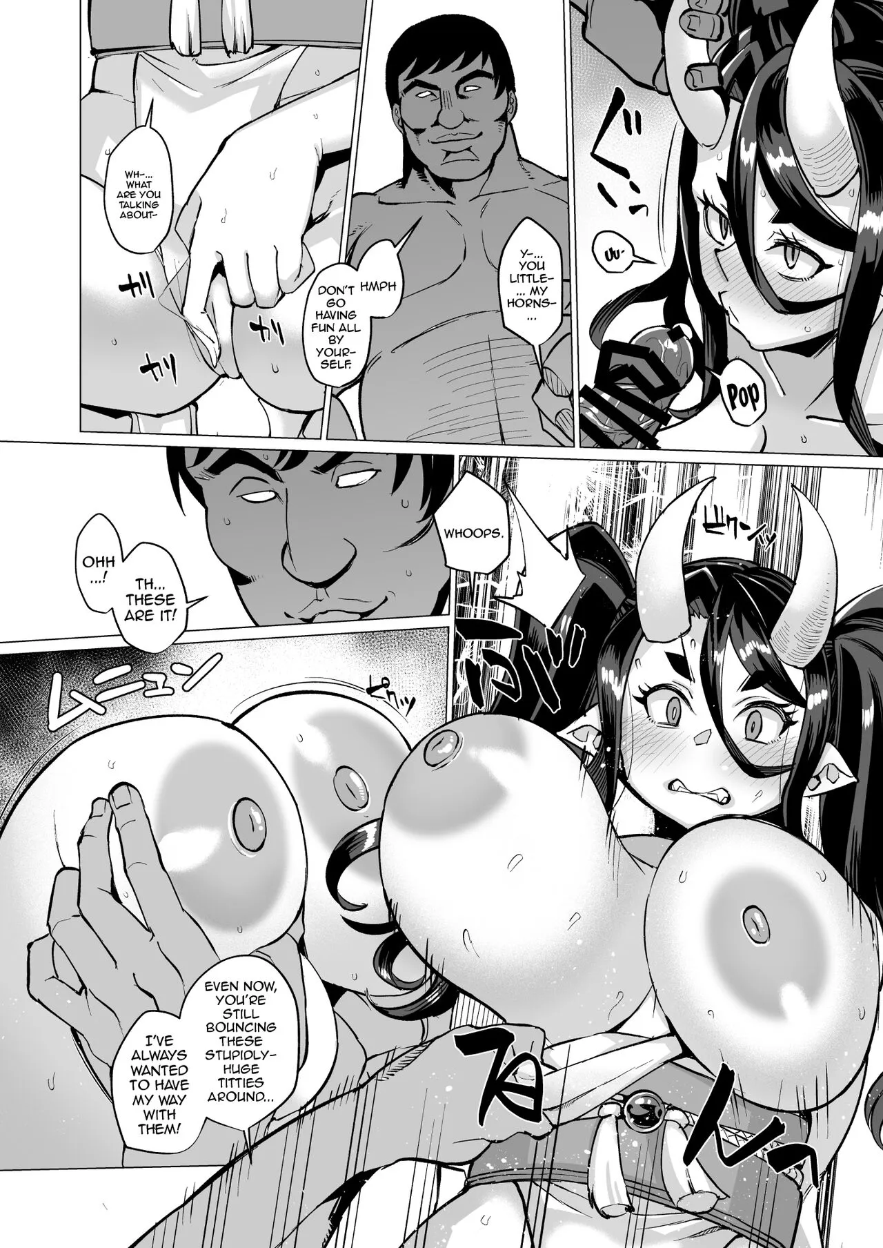 Oni Miko Yome Da Furusato de Choushi Koi Teta Shouwaru Oni Lolibabaa ga Jigou Jitoku de Subete o Ushinai Korogarikonde Kita node Oyome-san Ken Onaho ni Shiteyaru Hanashi   | Page 11