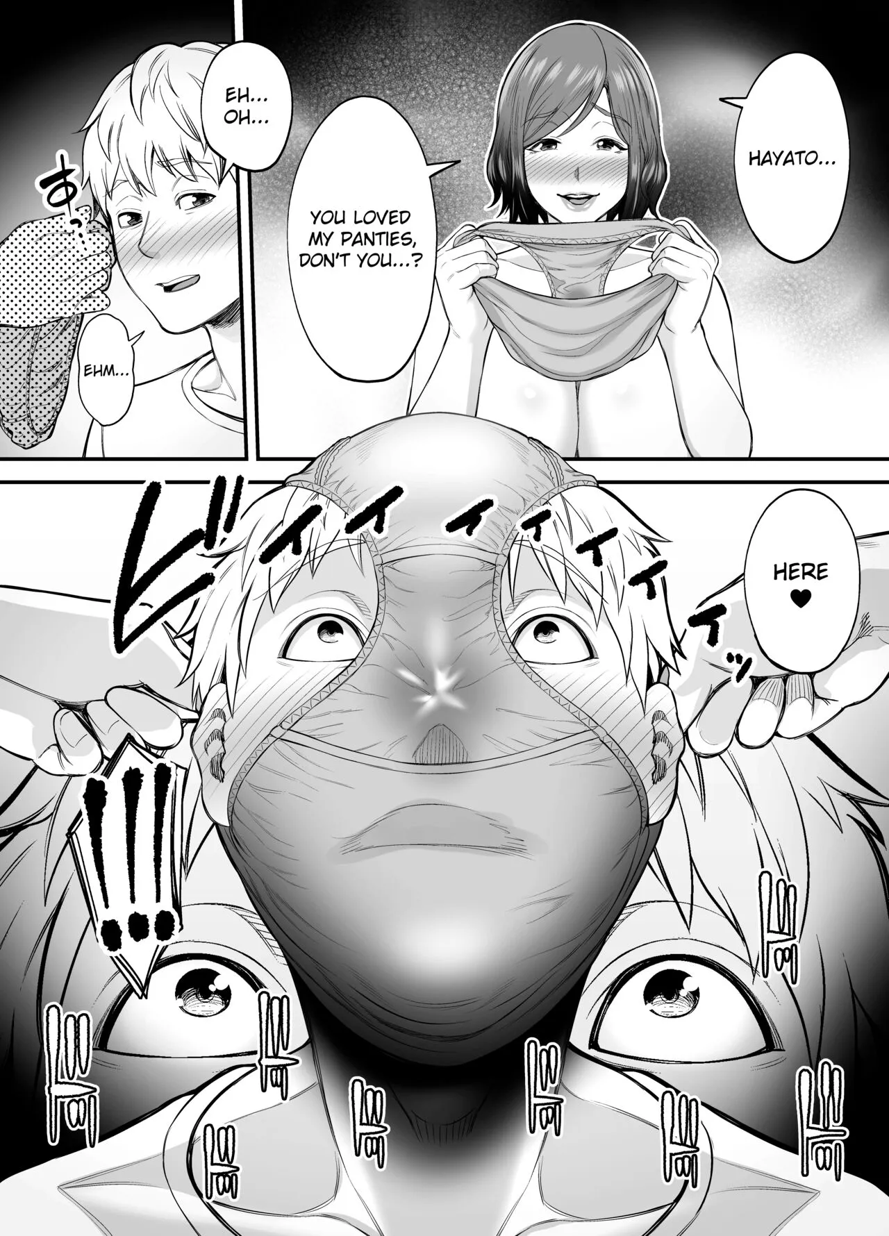 Sexless de Yokkyu Fuman na Watashi wa, Musuko no Tomodachi to... | Page 35