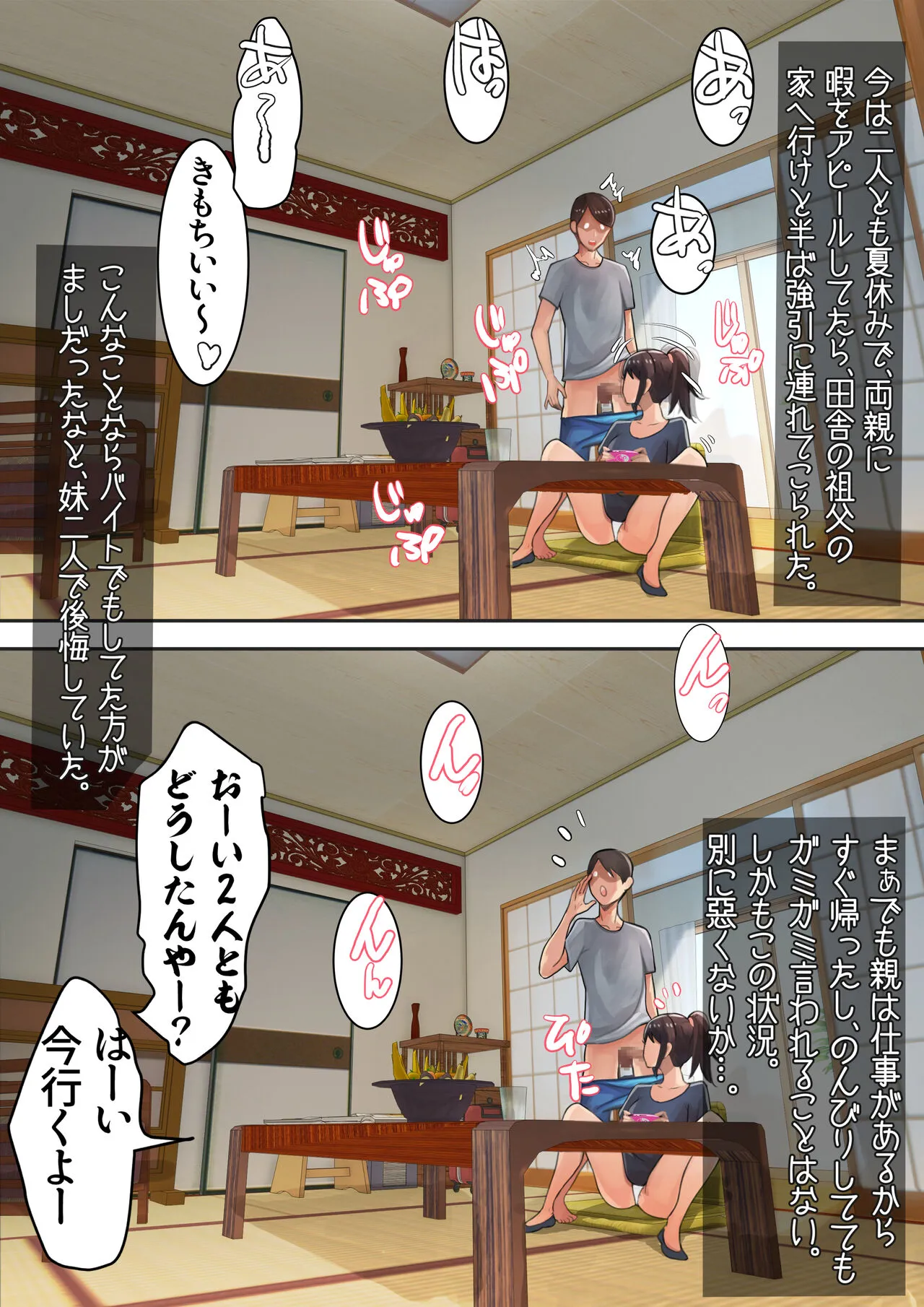 Imouto to Futari de Inaka no Sofu no Ie ni Tomari ni Kita | Page 3