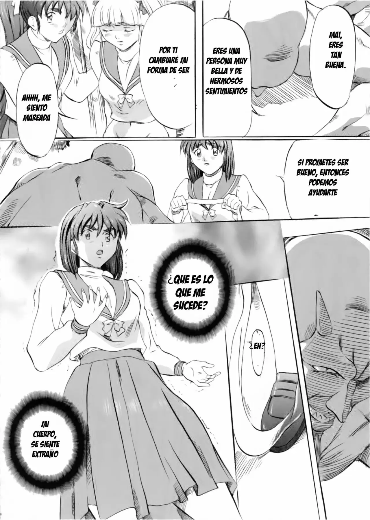 Ai & Mai B・A ~shimai kugutsu niku houshi~ | Ai & Mai B・A ~El servicio de las Hermanas Titere~ | Page 7