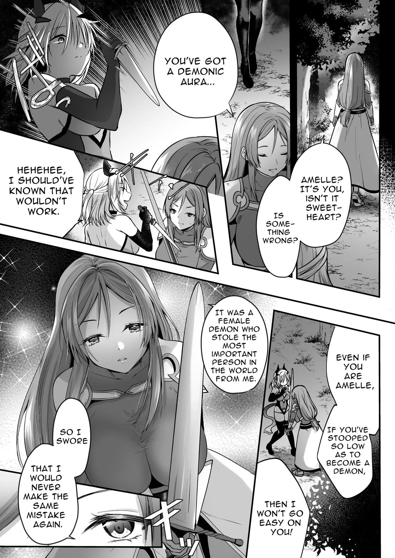 Yami Ochi Sister no Marunomi Kairaku Osen ~NTR Shi ni kuru Yatsu Zenin Marunomi Sureba Watashi no Kachida yo ne~ | Vore Pleasure Contamination of a Darkly Corrupted Cleric | Page 15