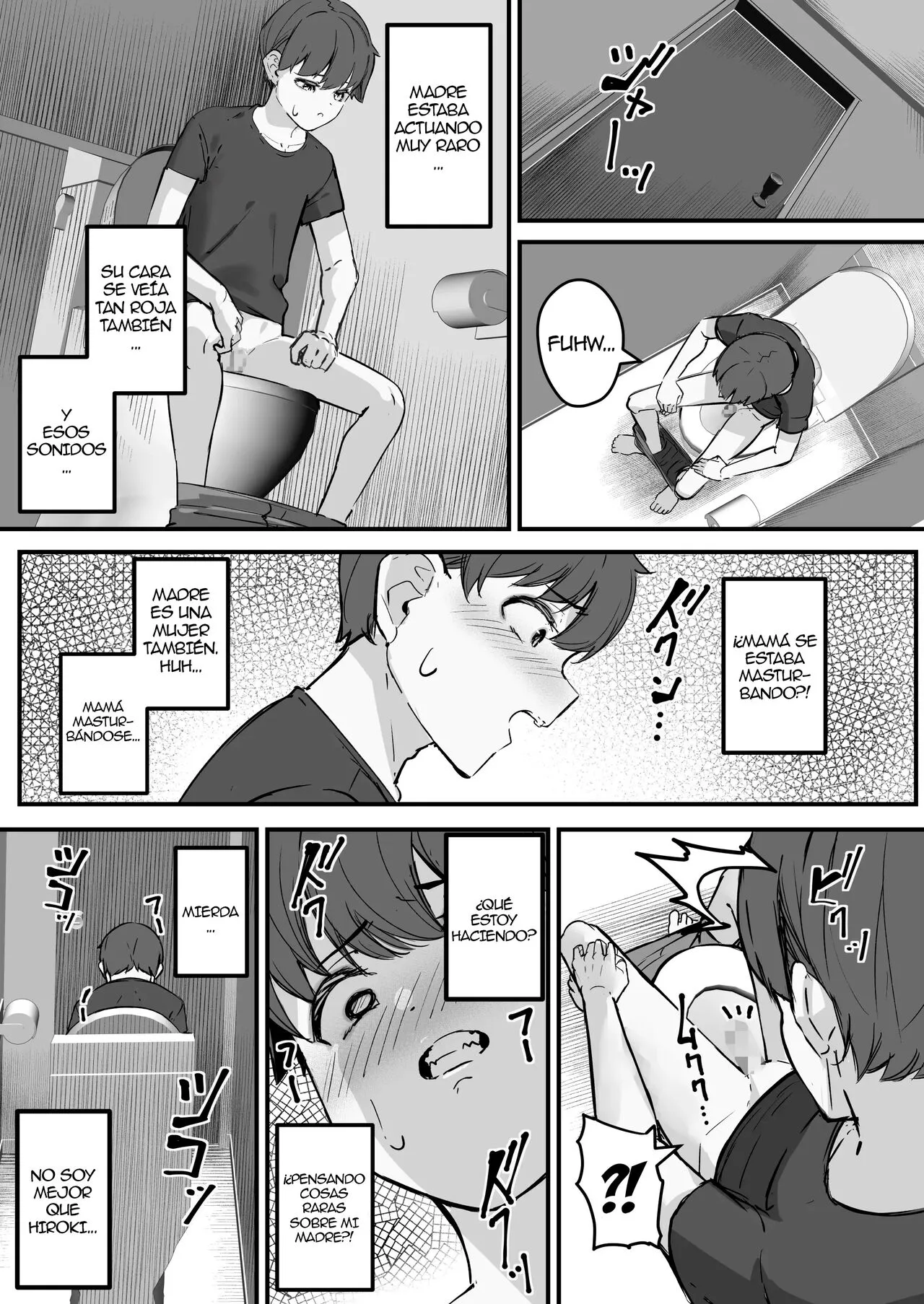 Netorare Kaa-san - Kaa-san ga Aitsu no Nikubenki ni Natta Hi 1-2 | Page 36