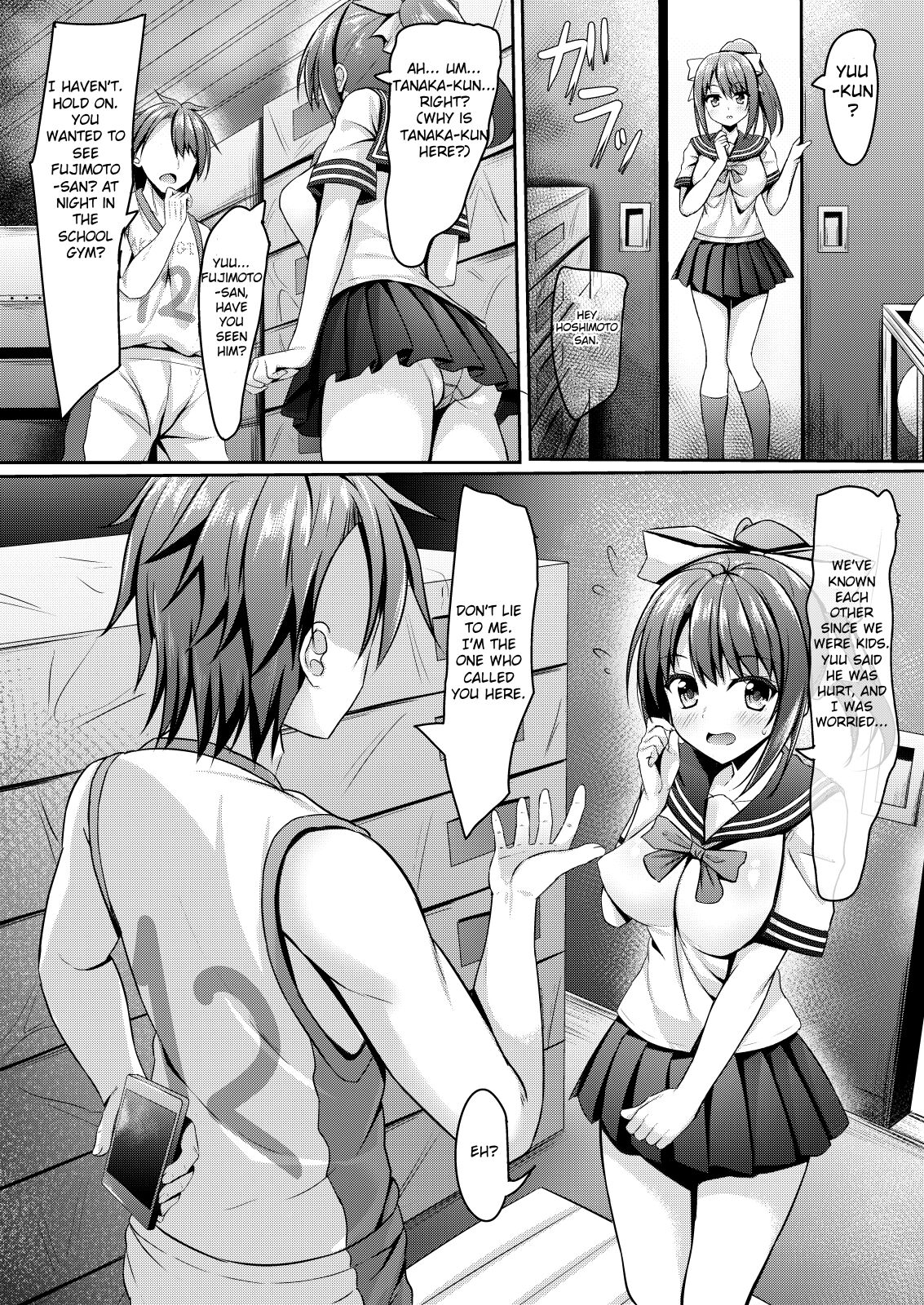 Netorare jk Koibito no Shinyuu | NTR Schoolgirl Lover's Best Friend | Page 7