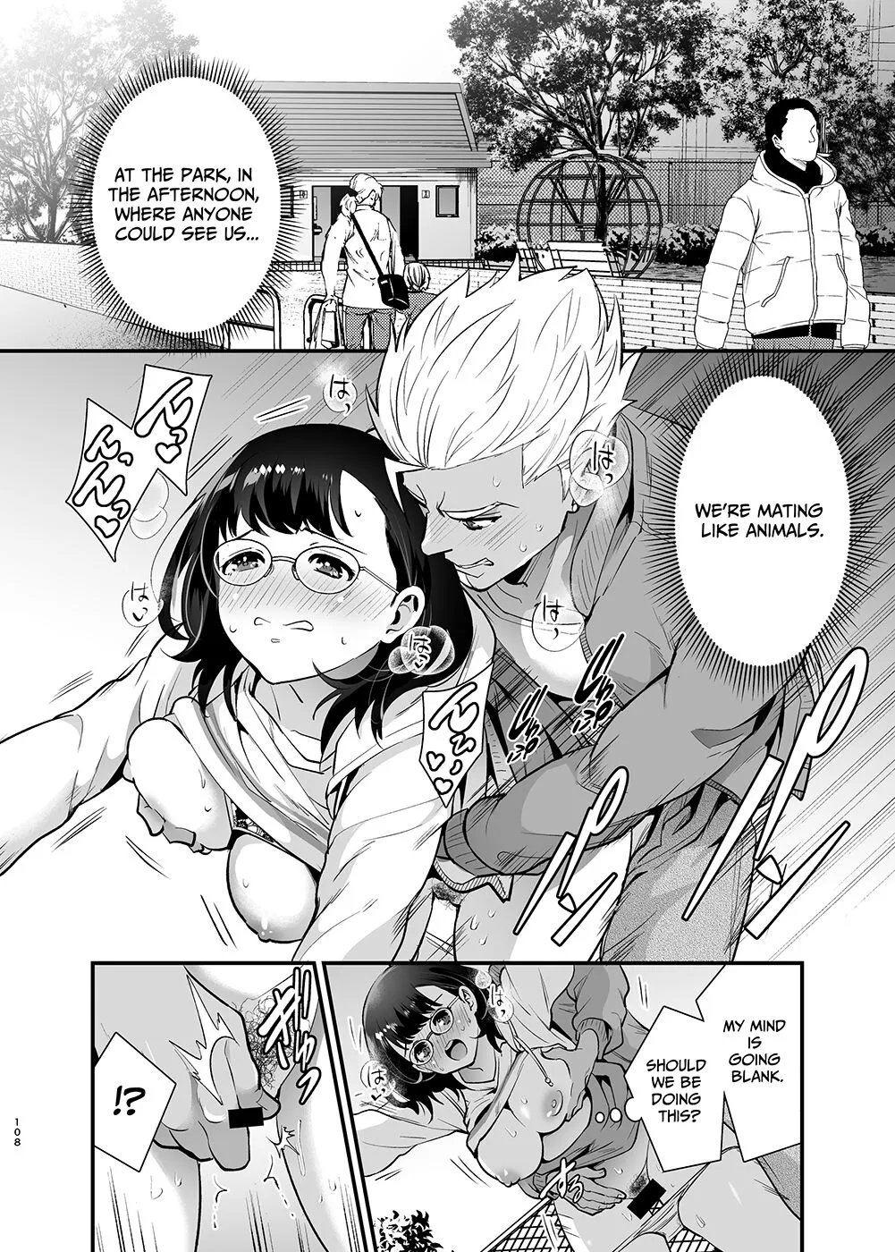 Seiyoku o Moteamasu Jimi de Nekura na Watashi ga Gatenkei Joushi ni Taberareru 3-kakan | Gloomy Normie with Pent-up Lust gets Devoured by her Blue-collar Boss for THREE DAYS | Page 108