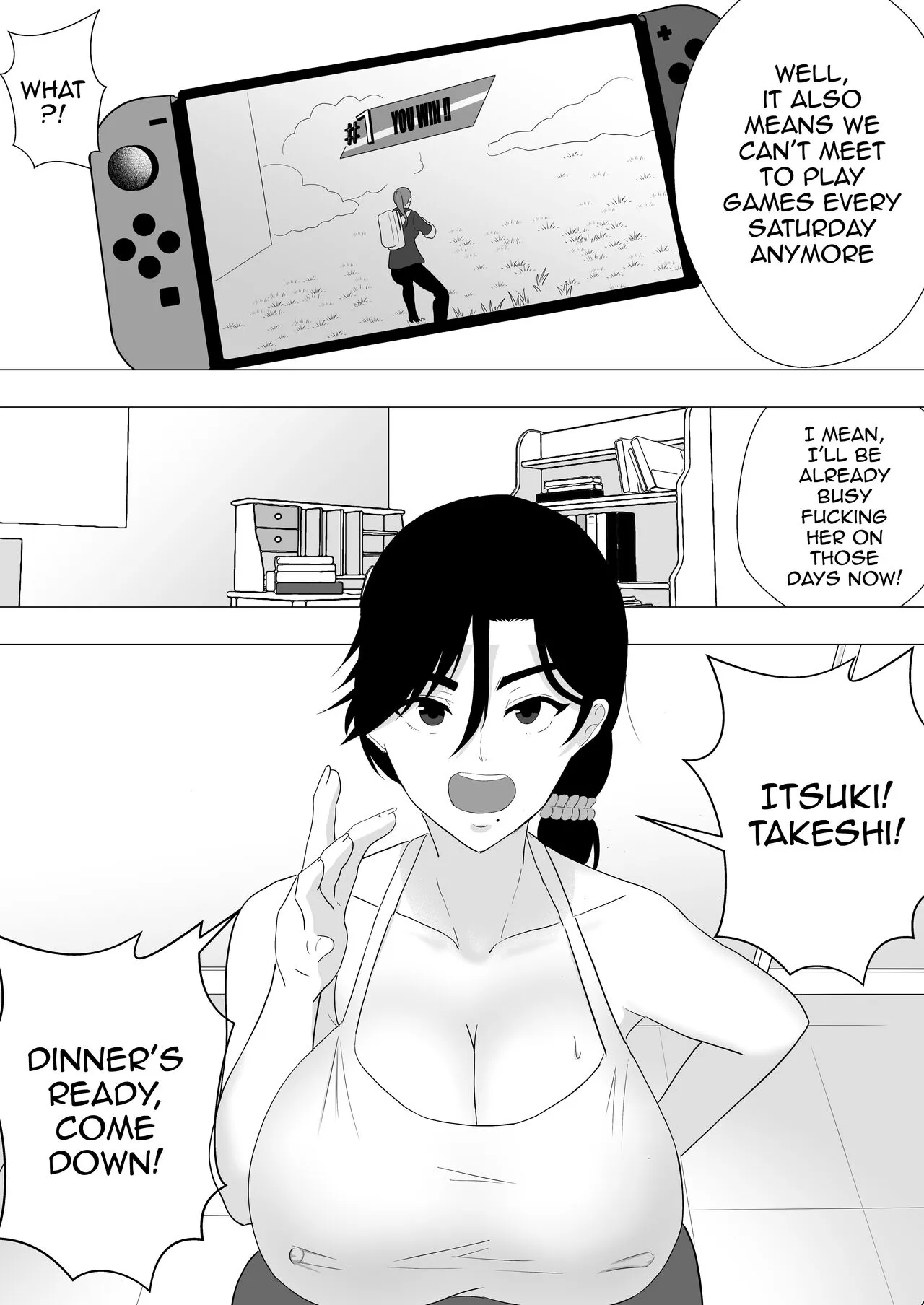 Kimottama Kaa-chan ~Genki Mama ga Boku no Dekachin ni Ochiru made~ | Gutsy Mom ~Until The Energetic Mother Falls To My Giant Dick~    | Page 11