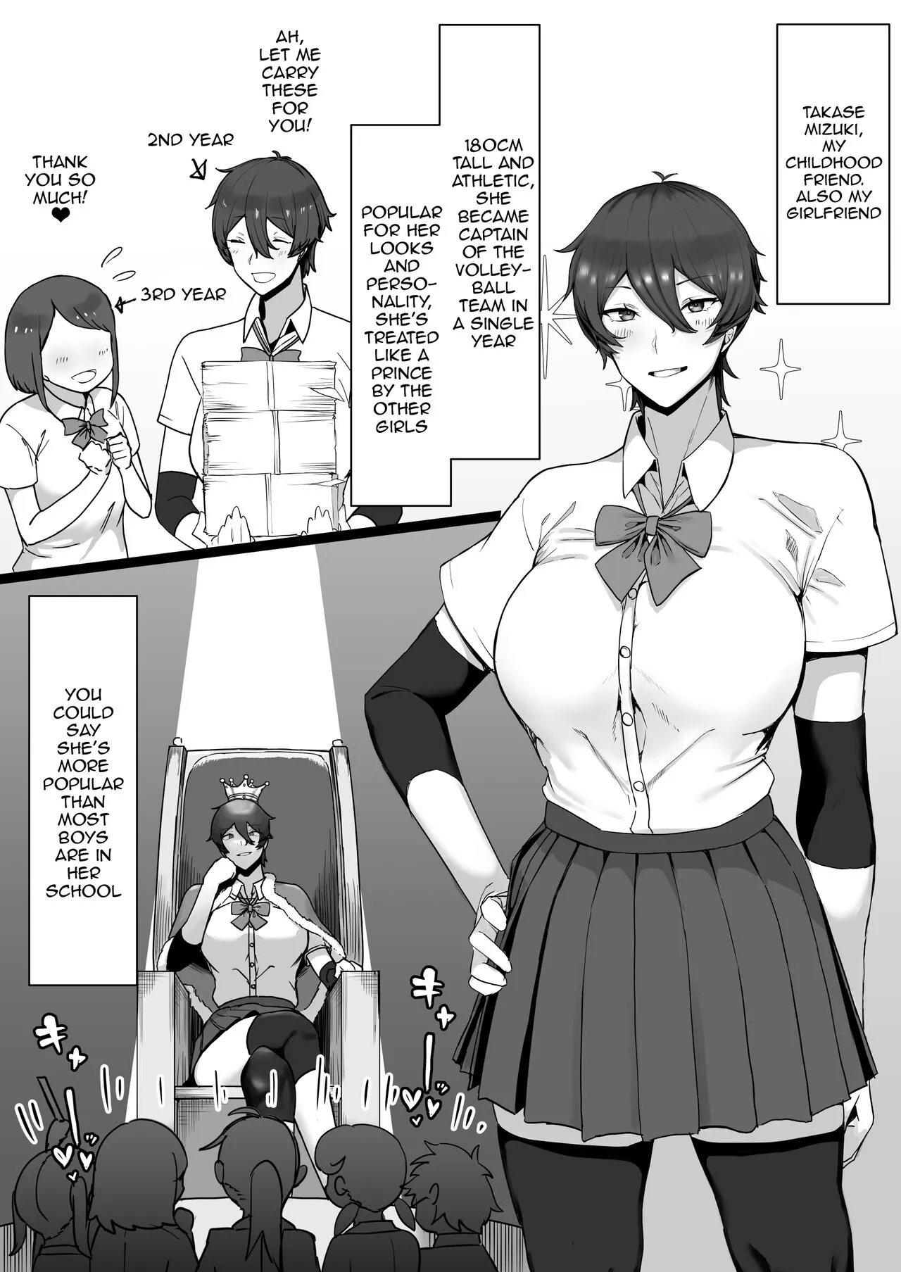 Misaki ] Ouji-sama-kei de Joshi kara Motemote dakedo Jitsu / I'm A Girl With Princely Vibes    | Page 7