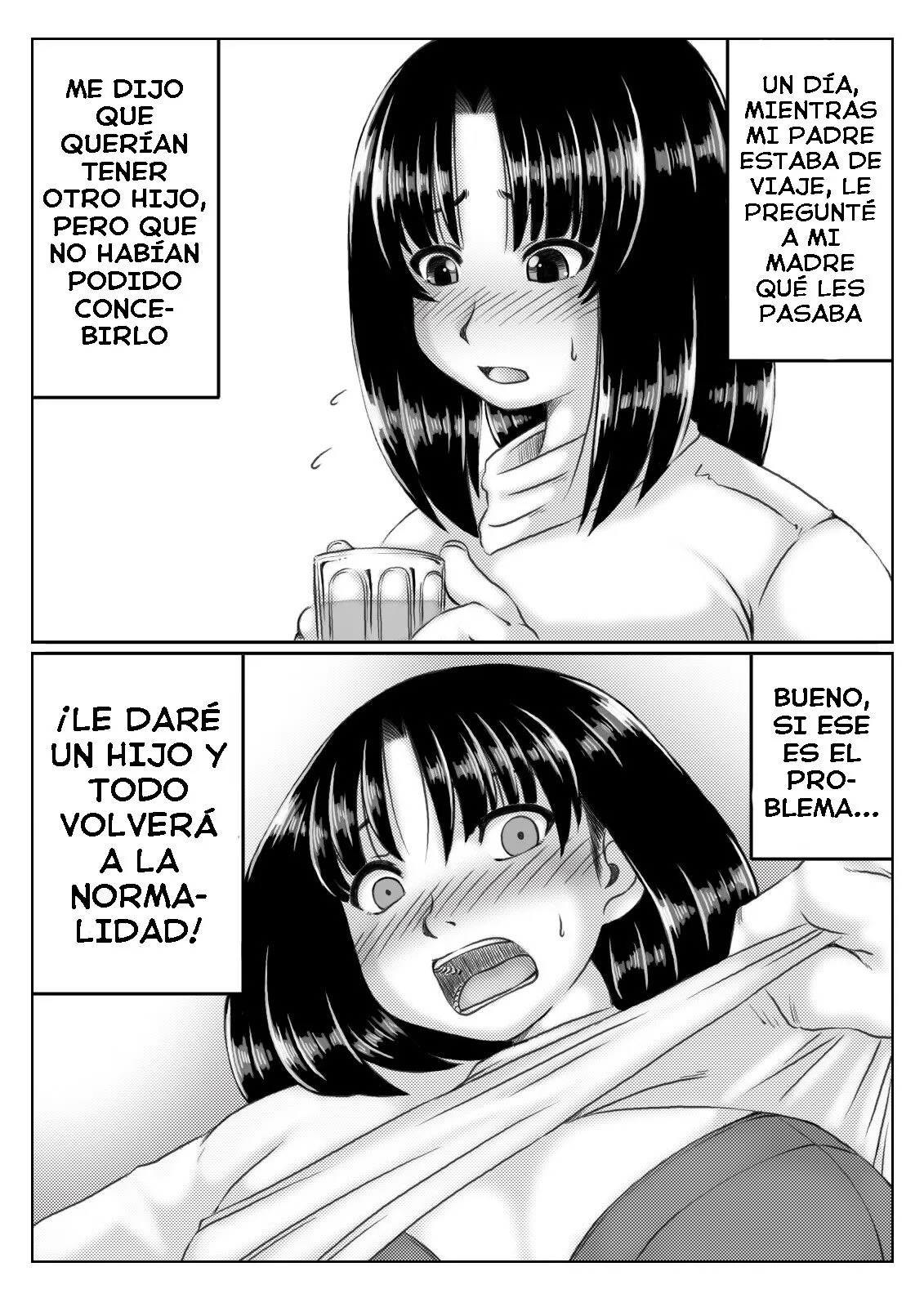 Gibo to Boku no Ninkatsu Keikaku | Mi Plan de Embarazo Para Mi Madre | Page 3