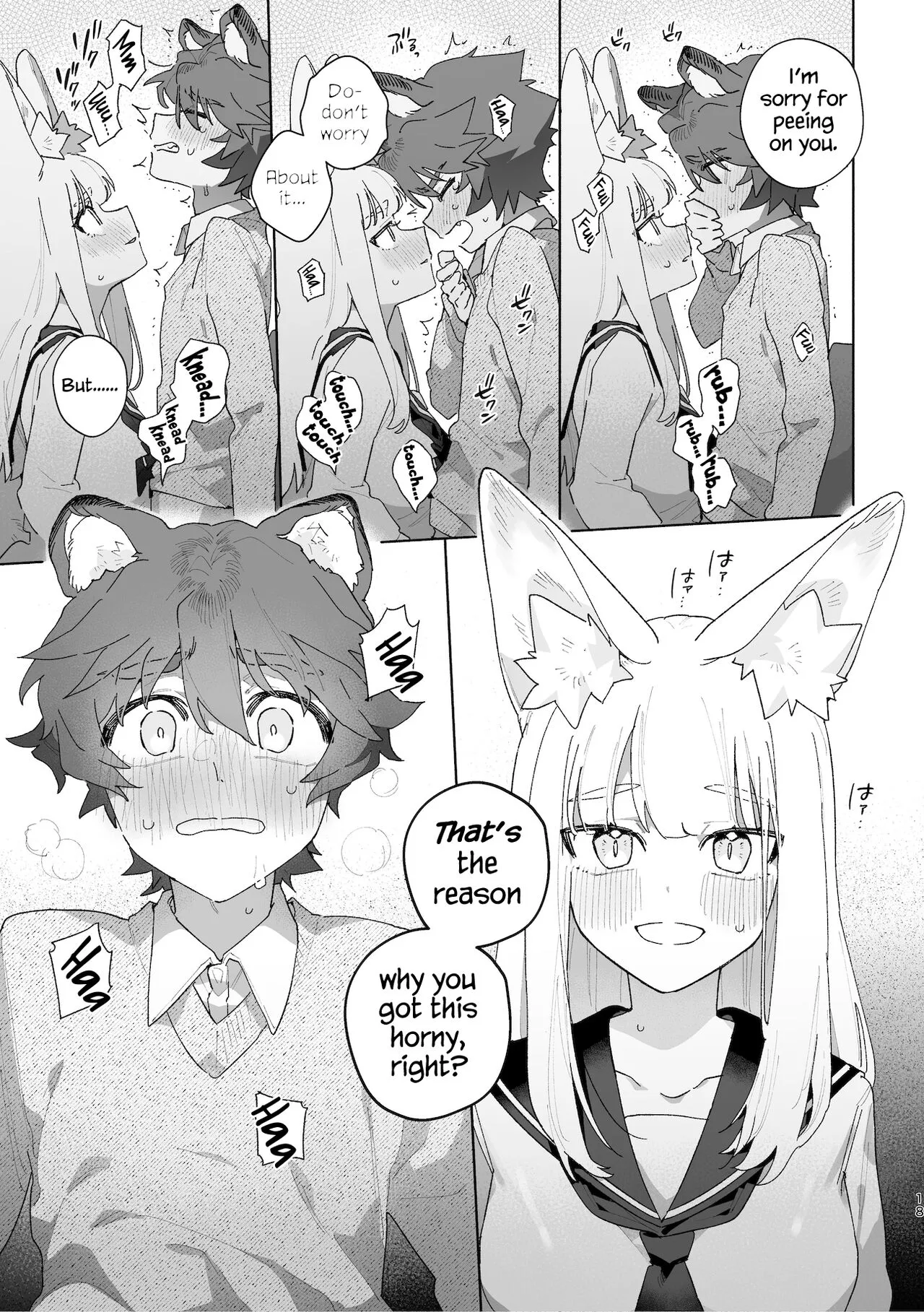 Otoko ga Uke - Kitsune-chan X Tanuki-kun | ♂ ga uke. Kitsune-chan × tanuki-kun | Page 19